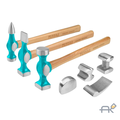 Набор молотков для рихтовки TOTAL TBAFO712 (44672)